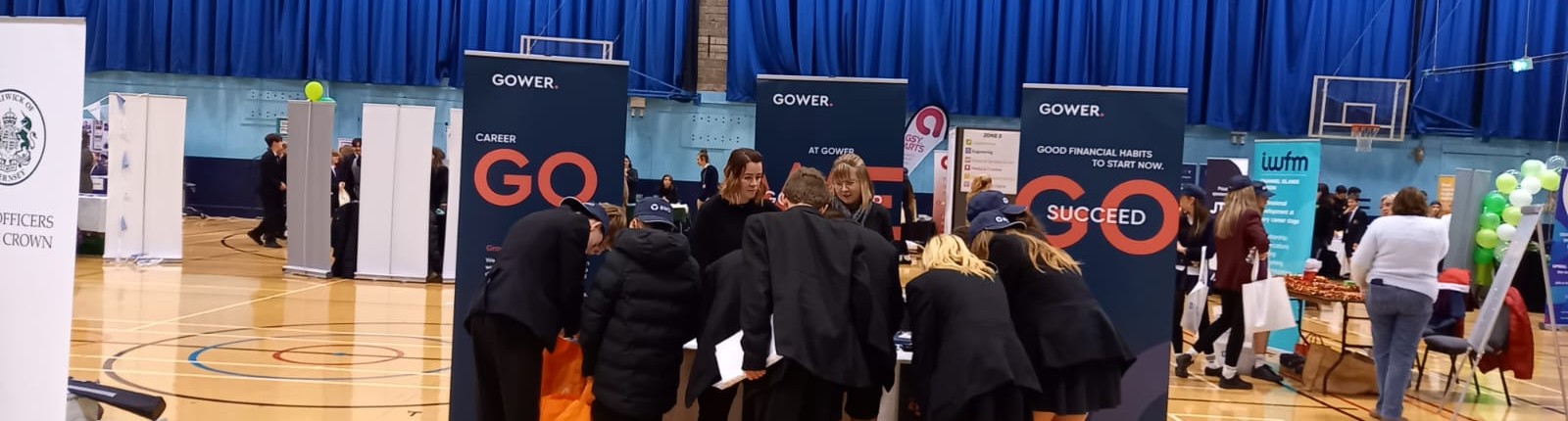 First time Careers Show exhibit for Gower 