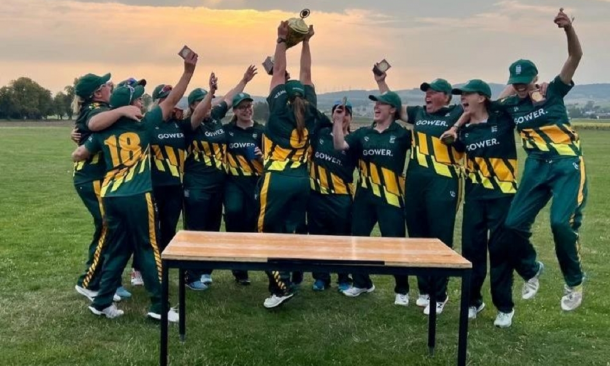 Guernsey Women’s Cricket Team Celebration