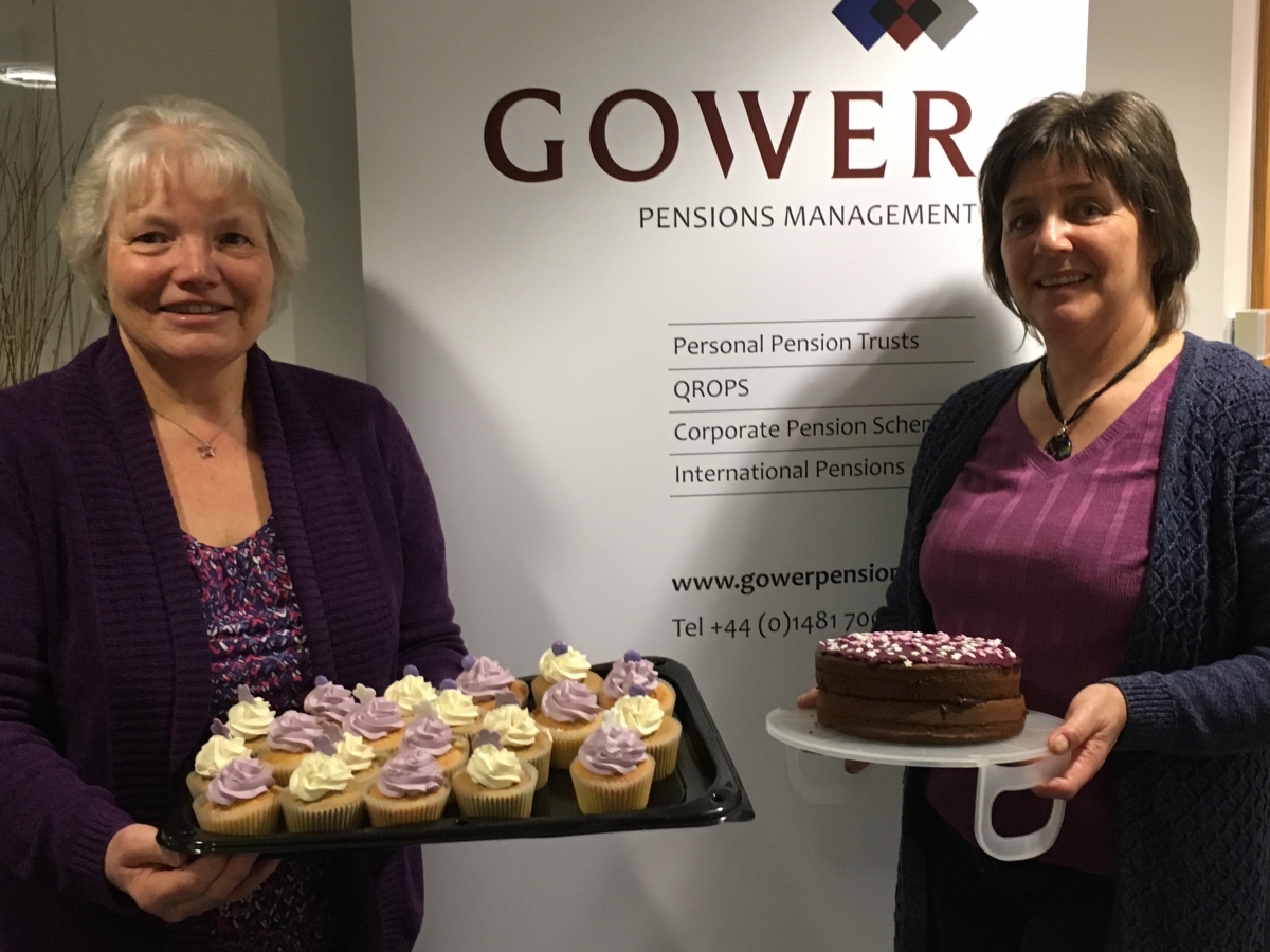 Gower Bakers go Purple